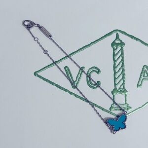 Beautiful Turquoise Blue Butterfly Bracelet